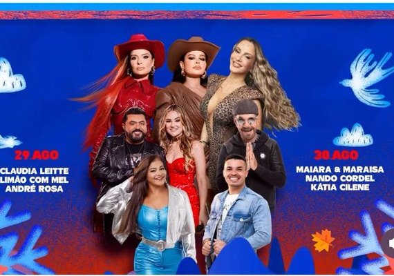 Mar Vermelho celebra 11ª edição de seu ﻿Festival de Inverno com grandes nomes da música brasileira