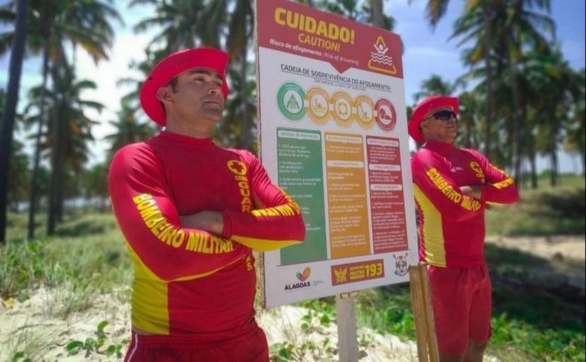 Alagoas tem redução de 67% em vítimas fatais por afogamento