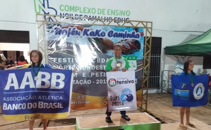 Alagoana ocupa 1º lugar no ranking brasileiro 200 metros livre