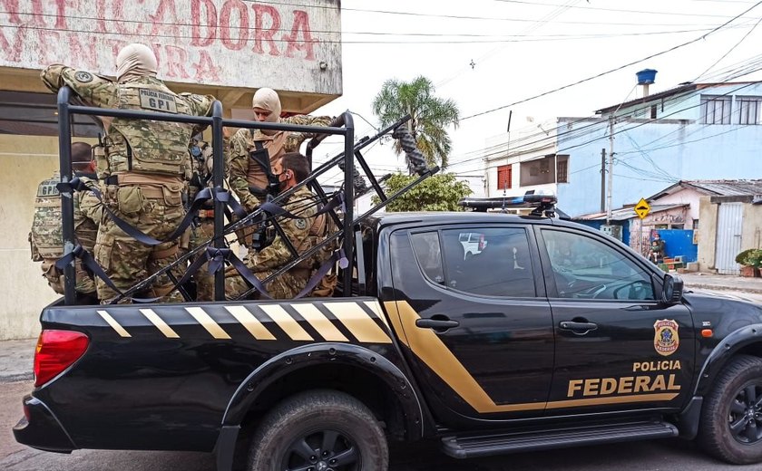 PF deflagra operação em Rondônia e outros cinco estados da federação