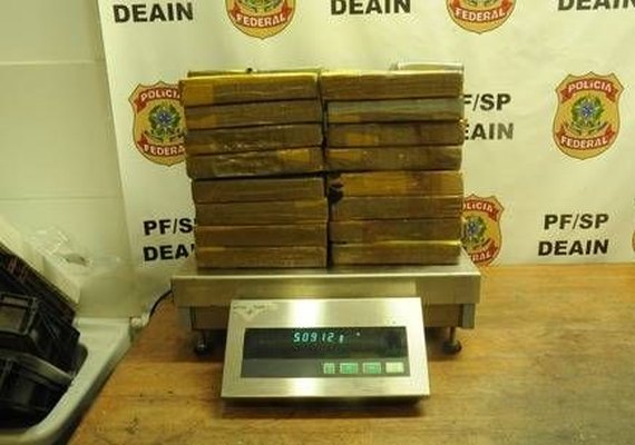Sírio é pego com 50 kg de cocaína no Aeroporto de Guarulhos