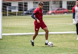 CRB finaliza preparação para enfrentar o Atlético-GO pela 32ª rodada da Série B