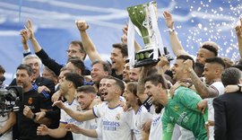 Real Madrid conquista 35º título do Espanhol a quatro rodadas do fim