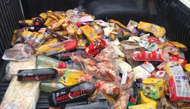 Vigilância Sanitária retira de circulação 550 kg de alimentos impróprios para consumo