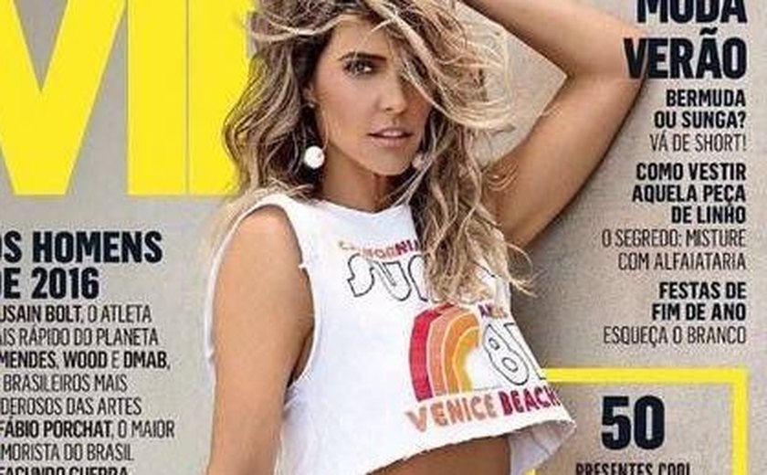 Fernanda Lima posa sensual e diz: 'Quando me encontram na rua, devem se decepcionar'