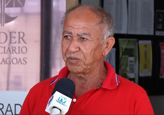 Vídeo: Justiça coleta DNA de idoso de 100 anos para confirmar paternidade em Piaçabuçu