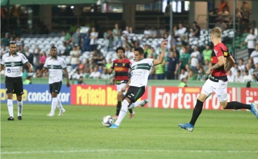 Sport empata com Coritiba em jogo de poucas emoções na Série B