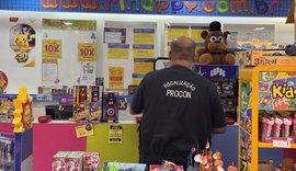 Lojas de brinquedos e parques recreativos são fiscalizados