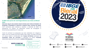 IBGE marca presença na 10ª Bienal do Livro em Alagoas