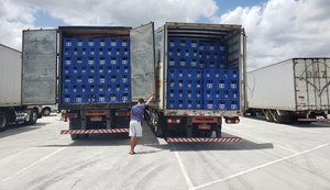 Operação da Sefaz retém 4.257 caixas de bebidas sem nota fiscal em Arapiraca