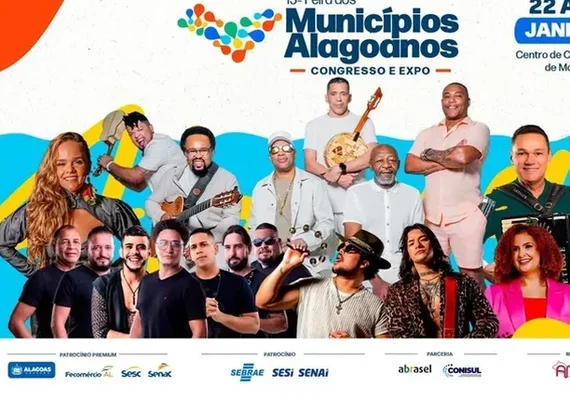 Feira dos Municípios 2026 confirma atrações culturais com forró, rock, samba e maracatu