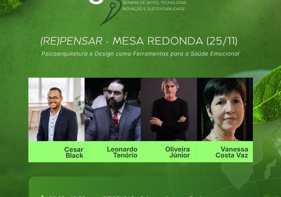 Cesmac celebra 25 anos do curso de Arquitetura e Urbanismo e realiza III SEMARTIS com foco em inovação, sustentabilidade e saúde emocional