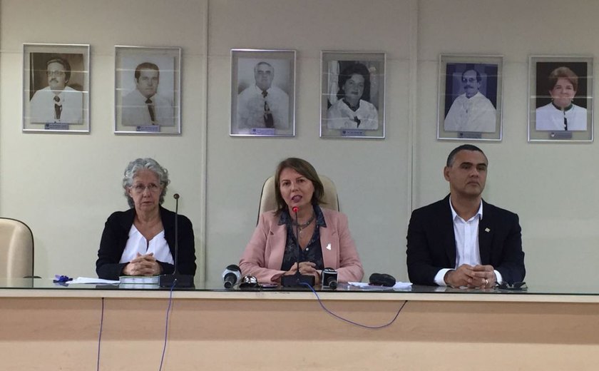 Reitora da Ufal apresenta nova superintendente do Hospital Universitário