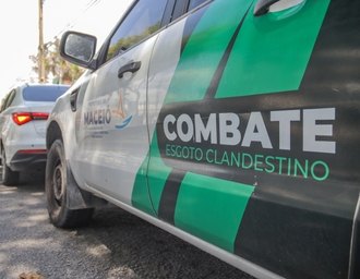 Operação Língua Suja identifica ligação irregular de esgoto da BRK na Ponta Verde