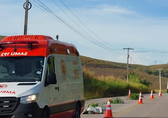 Motociclista morre ao colidir com cavalo na AL-101 Sul