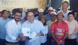 Luciano Barbosa representa Renan Filho na Festa do Carro de Boi em Inhapi