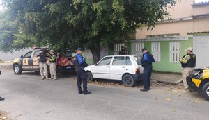 Veículo roubado é recuperado por equipe do DMTT no Trapiche da Barra