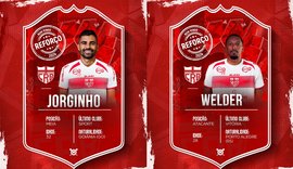 CRB anuncia contratação do meia Jorginho e do atacante Welder