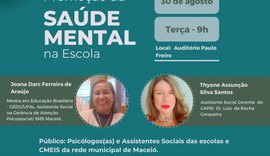 Educação realiza palestra para profissionais da rede voltada para a saúde mental