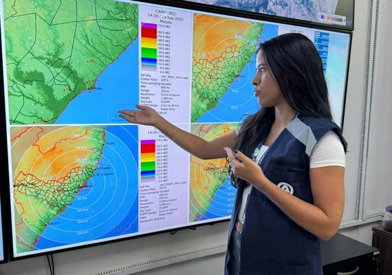 Fim de semana terá chuvas passageiras e tempo instável em Alagoas