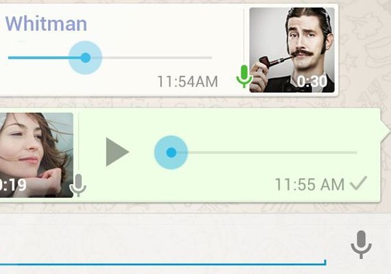Atualização do WhatsApp vai trazer novo recurso para mensagens de voz
