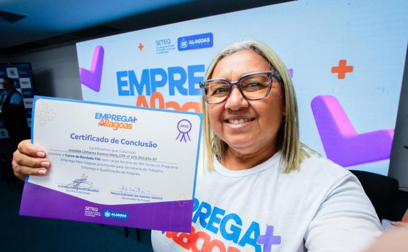 Alagoas acumula saldo positivo na geração de empregos e avanço na renda