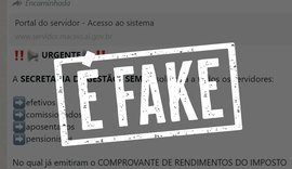 É fake! Não há solicitação da Semge para nova emissão de comprovante de rendimento