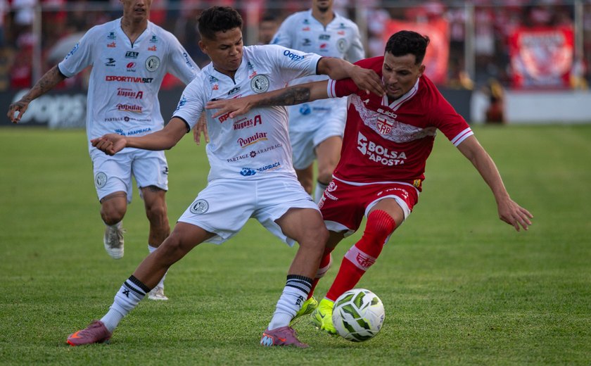 ASA e CRB jogam pela Copa do Nordeste