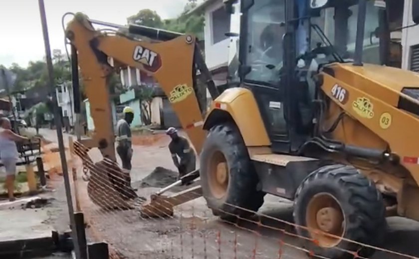 Moradores dos Flexais denunciam obra da Braskem