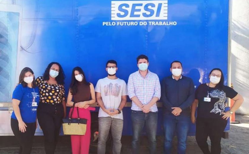 Sesi e Cesmac renovam parceria para a formação de médicos