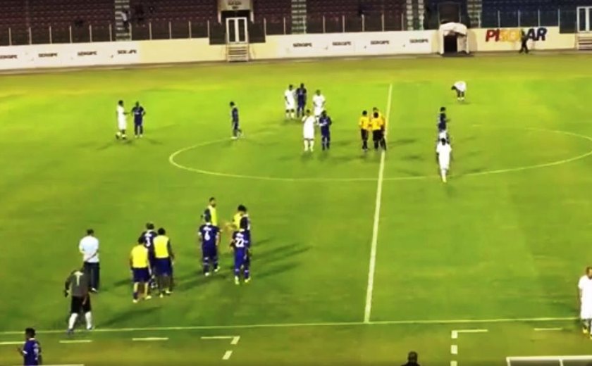 Em 1º amistoso da temporada, CSA vence o Confiança em Aracaju com gol de Jean