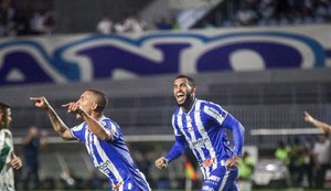 CSA vence Altos e enfrenta o Sport no Rei Pelé; CRB perde para o Fortaleza e pega o Ceará no Castelão