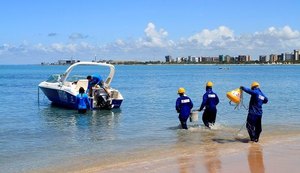 Estado instala 40 conjuntos de boias de proteção ambiental na Piscina do Amor