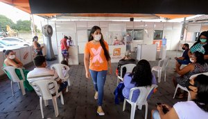 Pessoas com 29 anos começam a se vacinar em Rio Largo contra a Covid-19