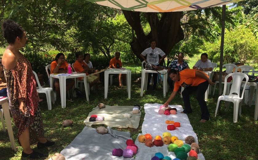 Rendeiras de Alagoas participam de oficina de aperfeiçoamento