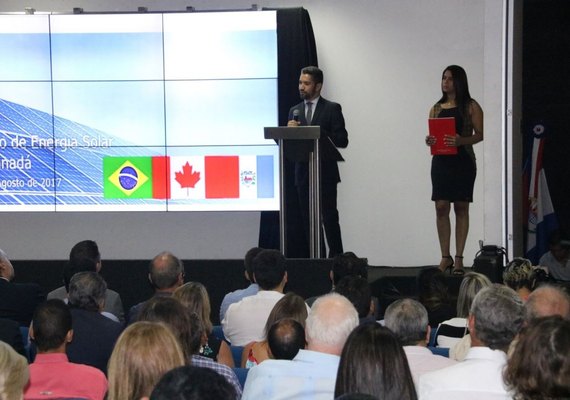 Seminário discute investimentos em energias renováveis entre AL e Canadá