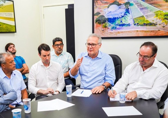 Renan Calheiros visita Arapiraca e debate novos investimentos para o município