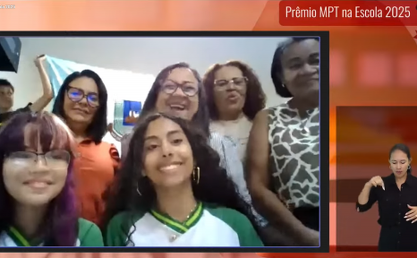 Estudantes de Alagoas vencem Prêmio MPT na Escola 2025