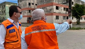 Instabilidade de solo: secretário nacional visita áreas afetadas