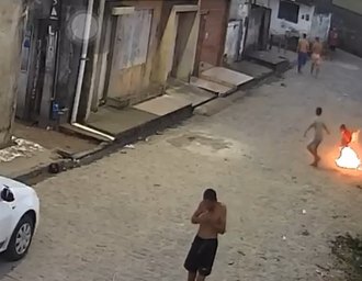 Criança de 7 anos sofre queimaduras graves ao soltar fogos em Rio Largo