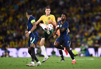 Brasil venceu a Austrália por 4 a 2