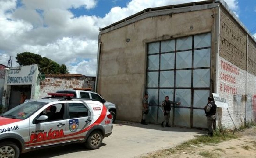 Secretaria da Fazenda de Alagoas estoura depósito clandestino em Rio Largo