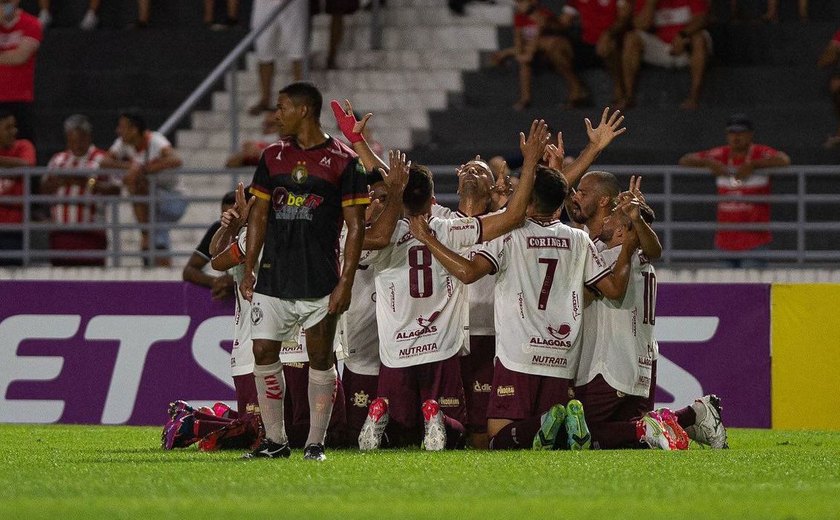 Copa do Nordeste: CRB derrota Globo e entra no G4 do Grupo B