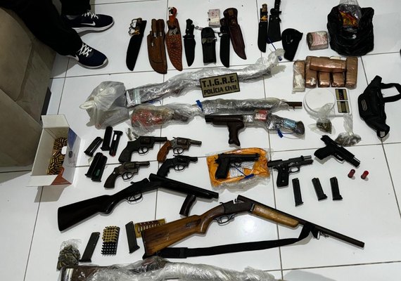 PC aponta que policiais civis presos desviavam armas de dentro das delegacias