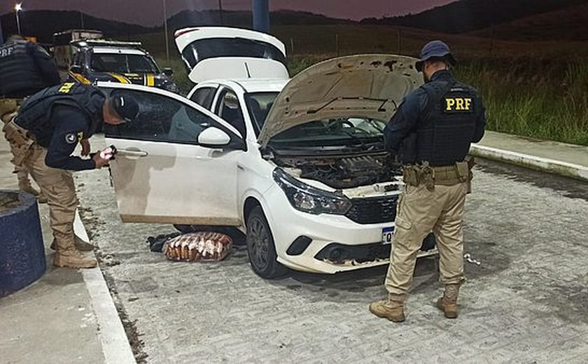 Carro roubado há 7 meses é recuperado pela PRF em União dos Palmares