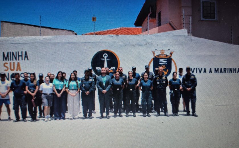 Capitania dos Portos de Alagoas recebe visita do IEL para discutir capacitação de militares