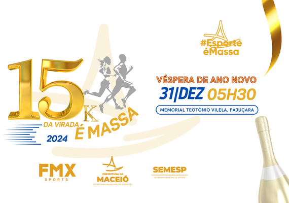 Corrida de rua movimenta orla de Pajuçara na véspera de Ano Novo