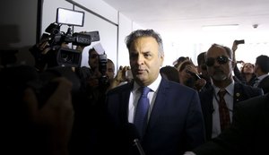 Aécio Neves nega crimes e diz que foi condenado sem chance de defesa