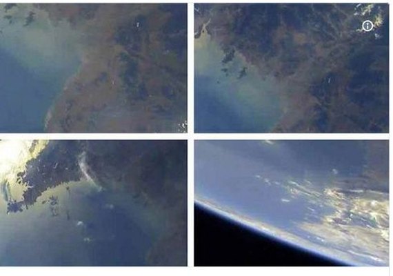 Coreia do Norte mostra fotos da Terra tiradas por seu míssil