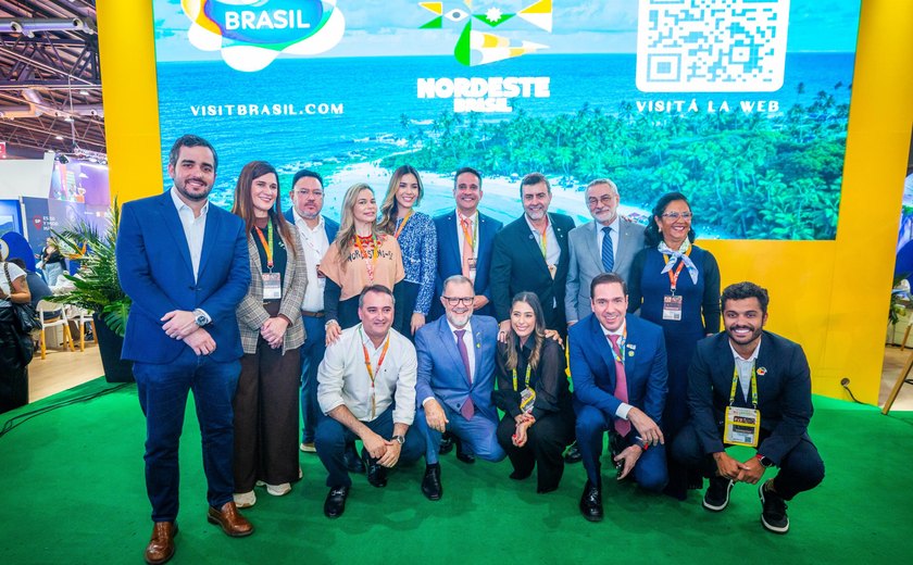 Governador de Alagoas lança Marca Nordeste na Feira Internacional de Turismo